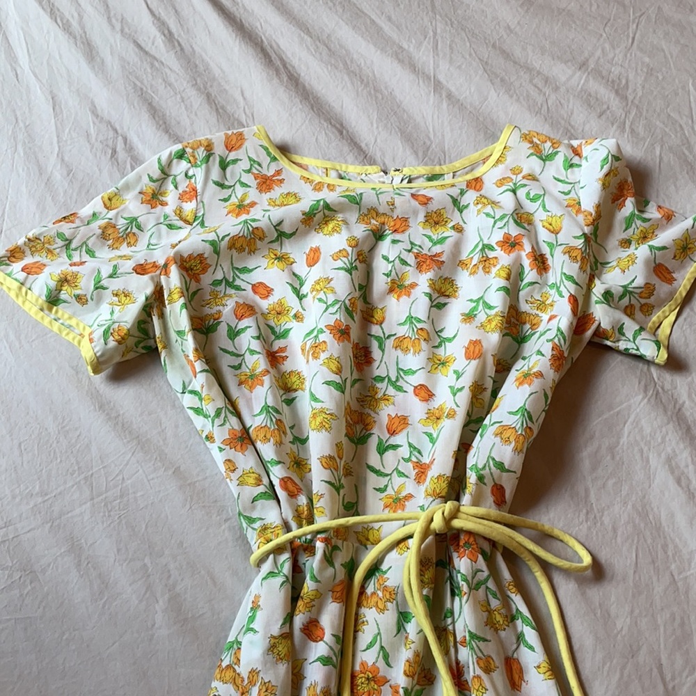 RARE Abercrombie & Fitch vintage 60s day dress
